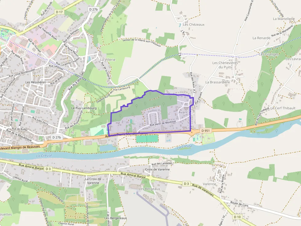 Maison 102 m² quatre pièces à vendre à Le Blanc