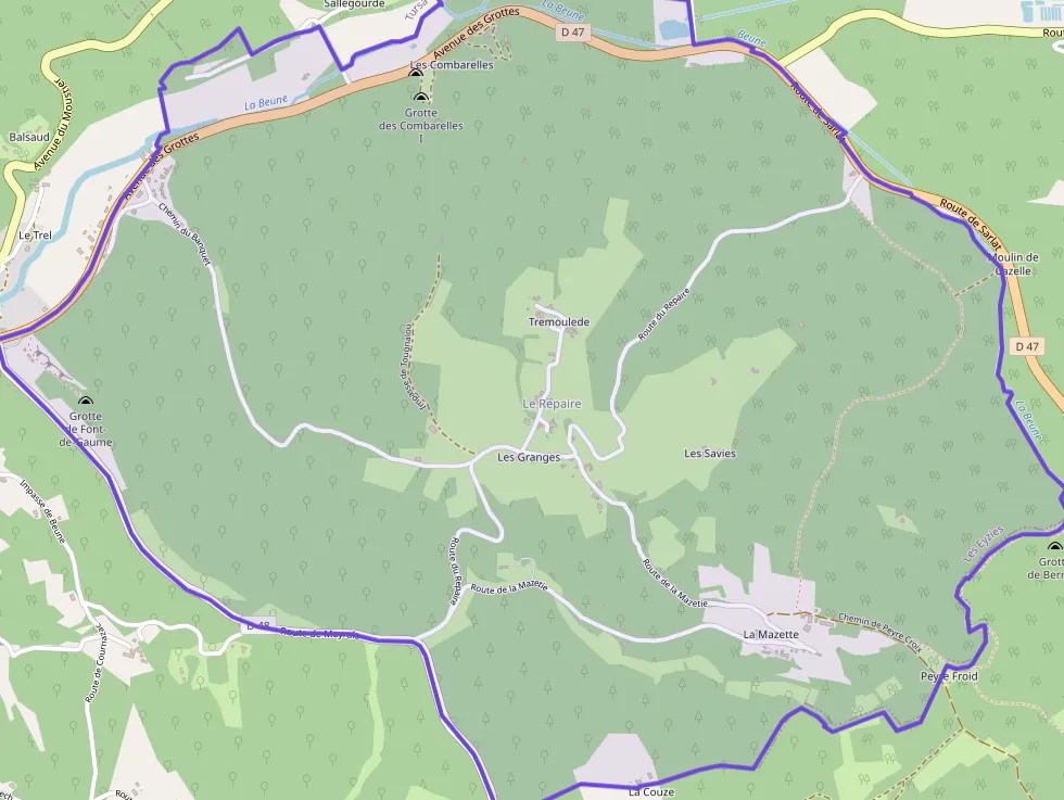 Maison 72 m² trois pièces à vendre à Les Eyzies