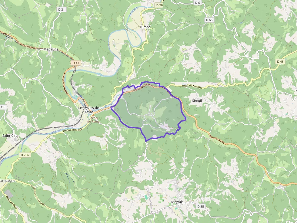 Maison 72 m² trois pièces à vendre à Les Eyzies