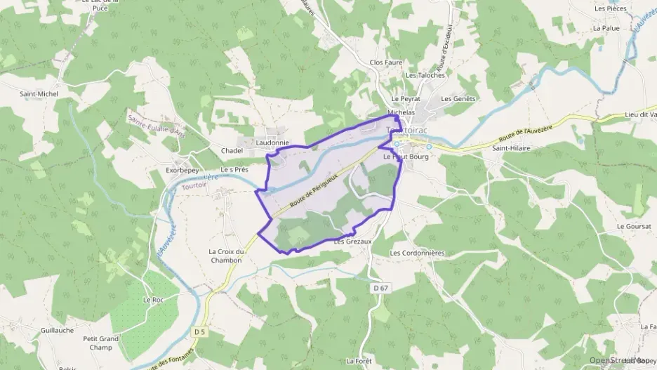 Maison 78 m² trois pièces à vendre à Tourtoirac Maison 78 m² trois pièces à vendre à Tourtoirac