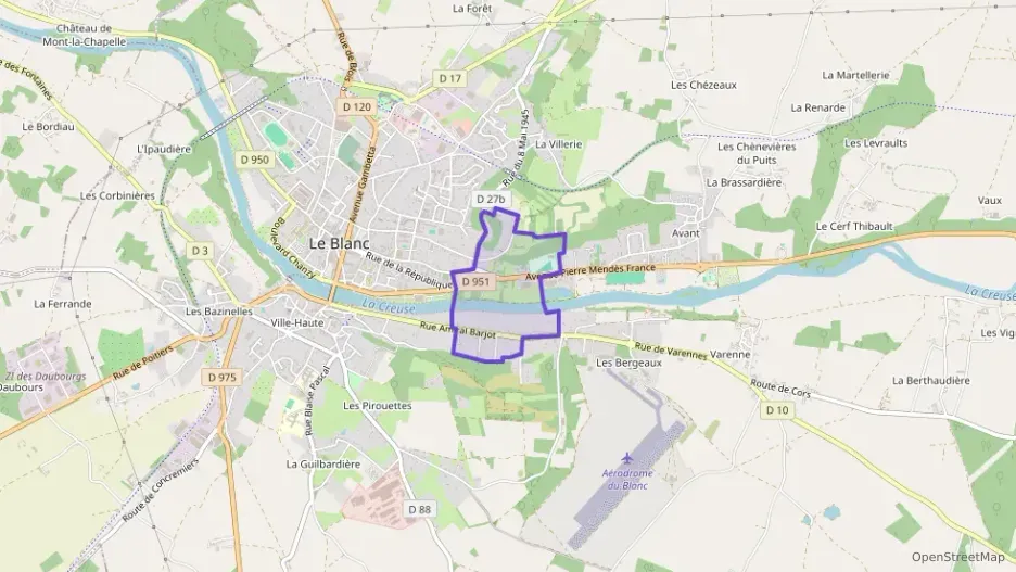 Maison 52 m² trois pièces à vendre à Le Blanc Maison 52 m² trois pièces à vendre à Le Blanc