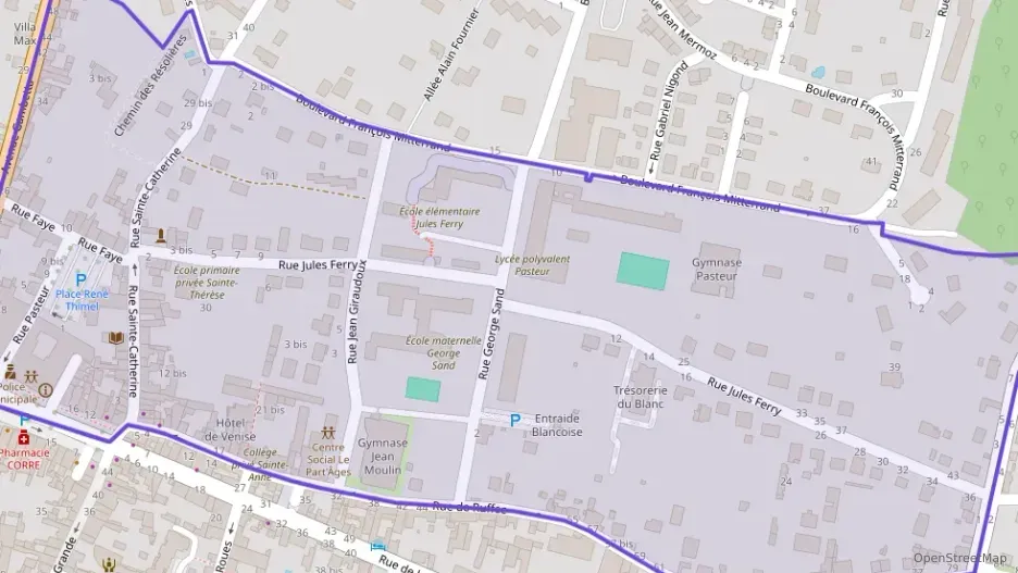 Maison 108 m² quatre pièces à vendre à Le Blanc