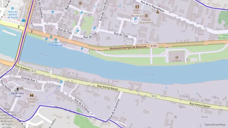 Maison 44 m² quatre pièces à vendre à Le Blanc