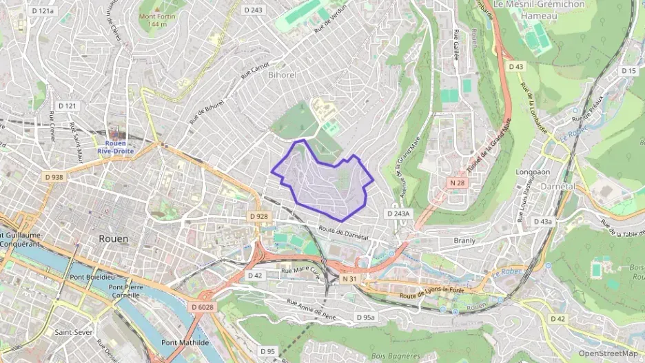 Maison 54 m² trois pièces à vendre à Rouen