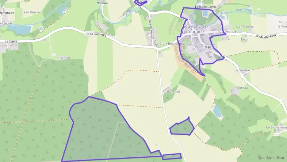 Maison 85 m² trois pièces à vendre à Souvigny-de-Touraine Maison 85 m² trois pièces à vendre à Souvigny-de-Touraine