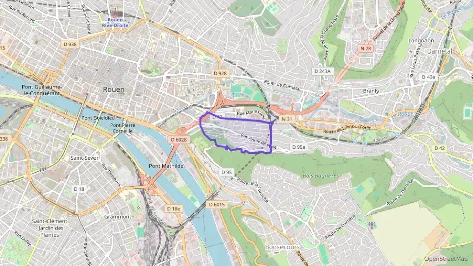 Maison 75 m² trois pièces à vendre à Rouen