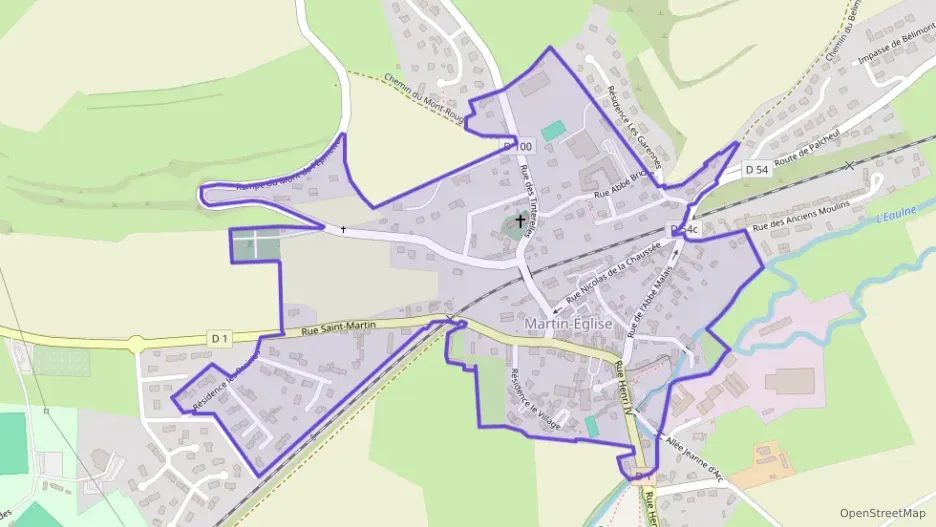 Maison 70 m² trois pièces à vendre à Martin-Église