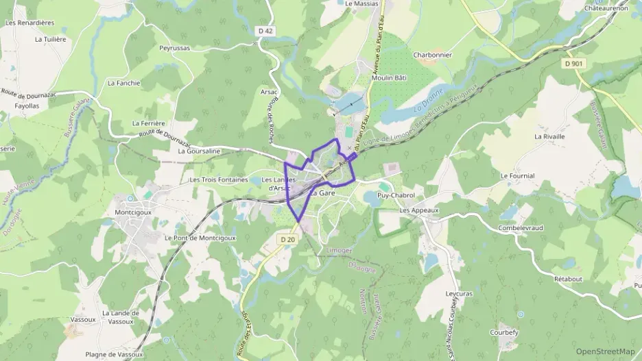 Maison 98 m² cinq pièces à vendre à Bussière-Galant