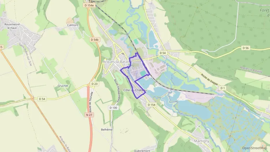 Maison 66 m² quatre pièces à vendre à Arques-la-Bataille Maison 66 m² quatre pièces à vendre à Arques-la-Bataille
