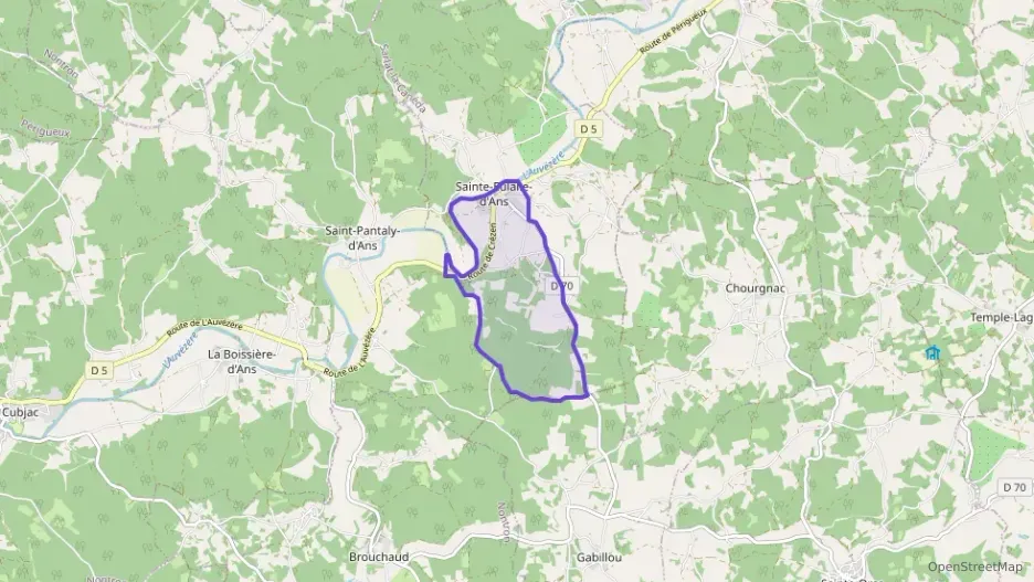 Maison 90 m² trois pièces à vendre à Sainte-Eulalie-d`Ans