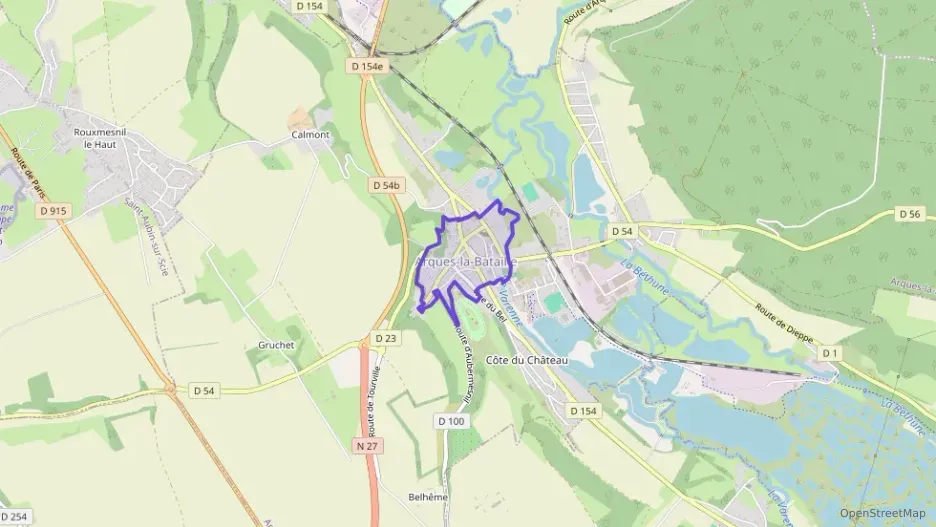 Maison 80 m² trois pièces à vendre à Arques-la-Bataille