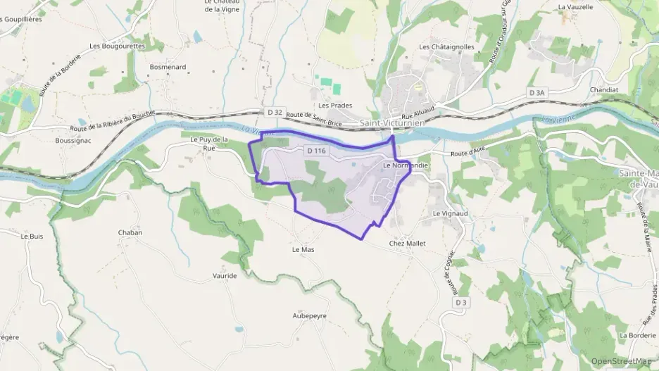 Maison 91 m² quatre pièces à vendre à Saint-Victurnien Maison 91 m² quatre pièces à vendre à Saint-Victurnien