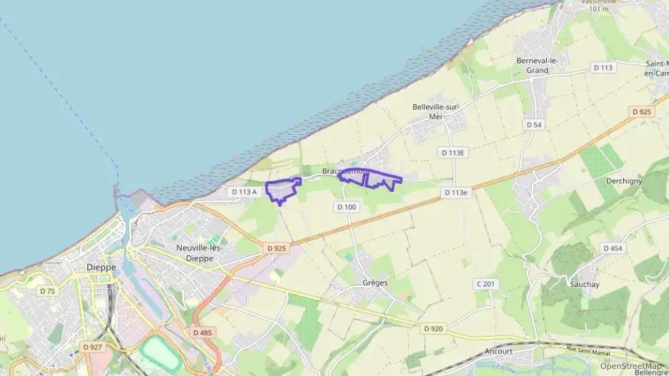 Maison 80 m² quatre pièces à vendre à Petit-Caux