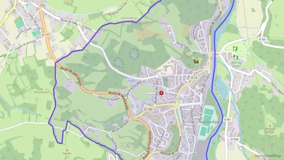 Maison 67 m² trois pièces à vendre à Salies-du-Salat Maison 67 m² trois pièces à vendre à Salies-du-Salat