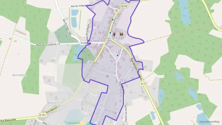 Maison 46 m² trois pièces à vendre à Cognac-la-Forêt Maison 46 m² trois pièces à vendre à Cognac-la-Forêt