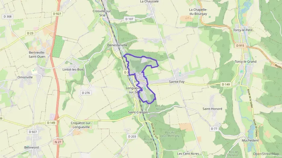 Maison 134 m² cinq pièces à vendre à Longueville-sur-Scie Maison 134 m² cinq pièces à vendre à Longueville-sur-Scie