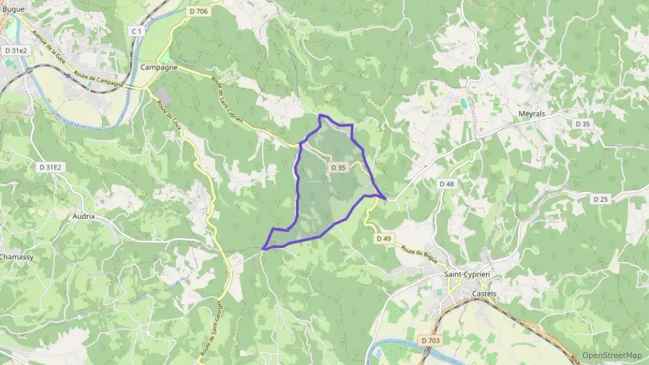 Maison 251 m² sept pièces à vendre à Saint-Cyprien