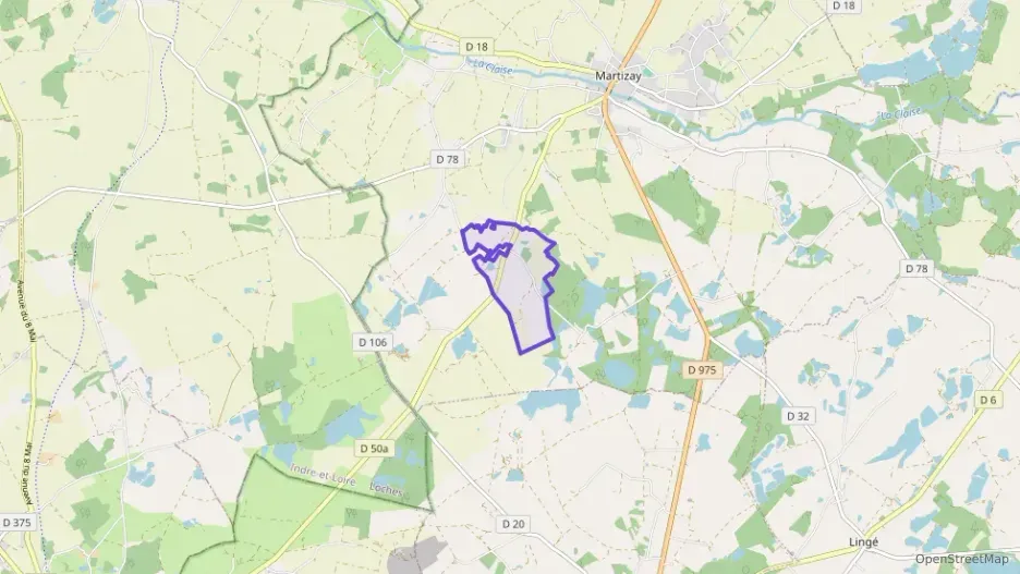 Maison 107 m² cinq pièces à vendre à Martizay