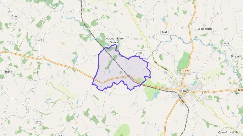 Maison 70 m² deux pieces à vendre à Oradour-Saint-Genest Maison 70 m² deux pieces à vendre à Oradour-Saint-Genest