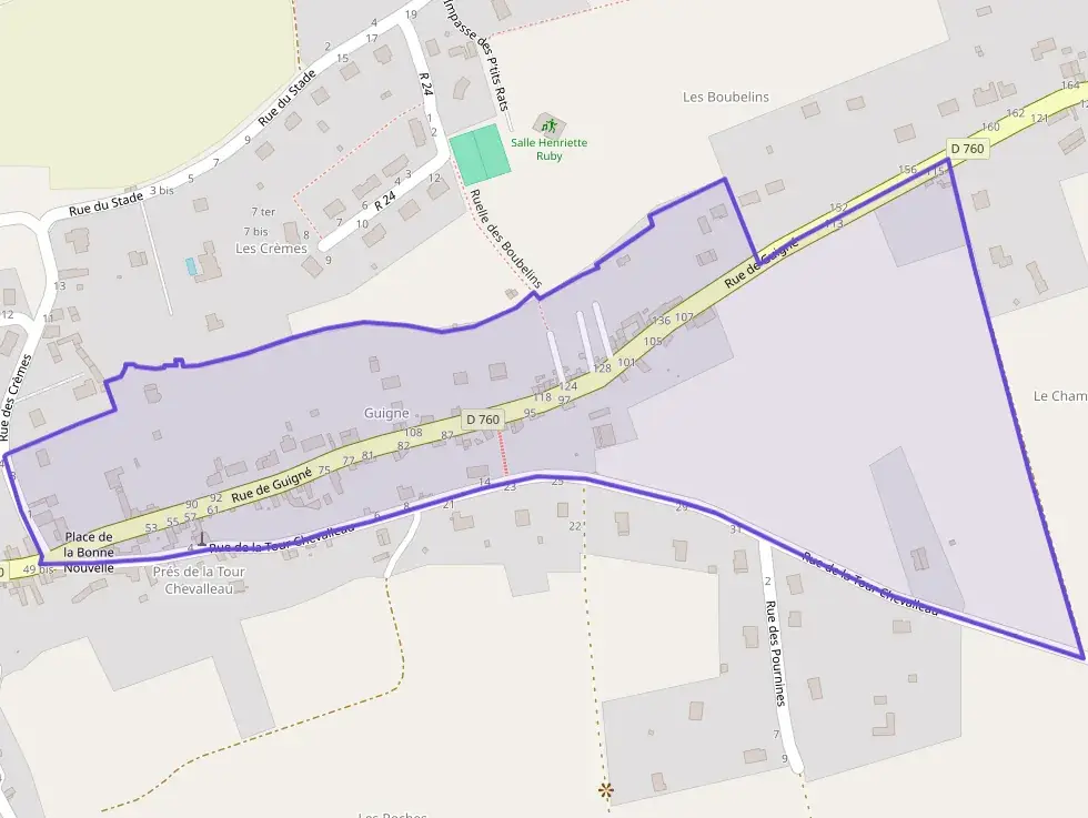 Maison 46 m² deux pieces à vendre à Beaulieu-lès-Loches