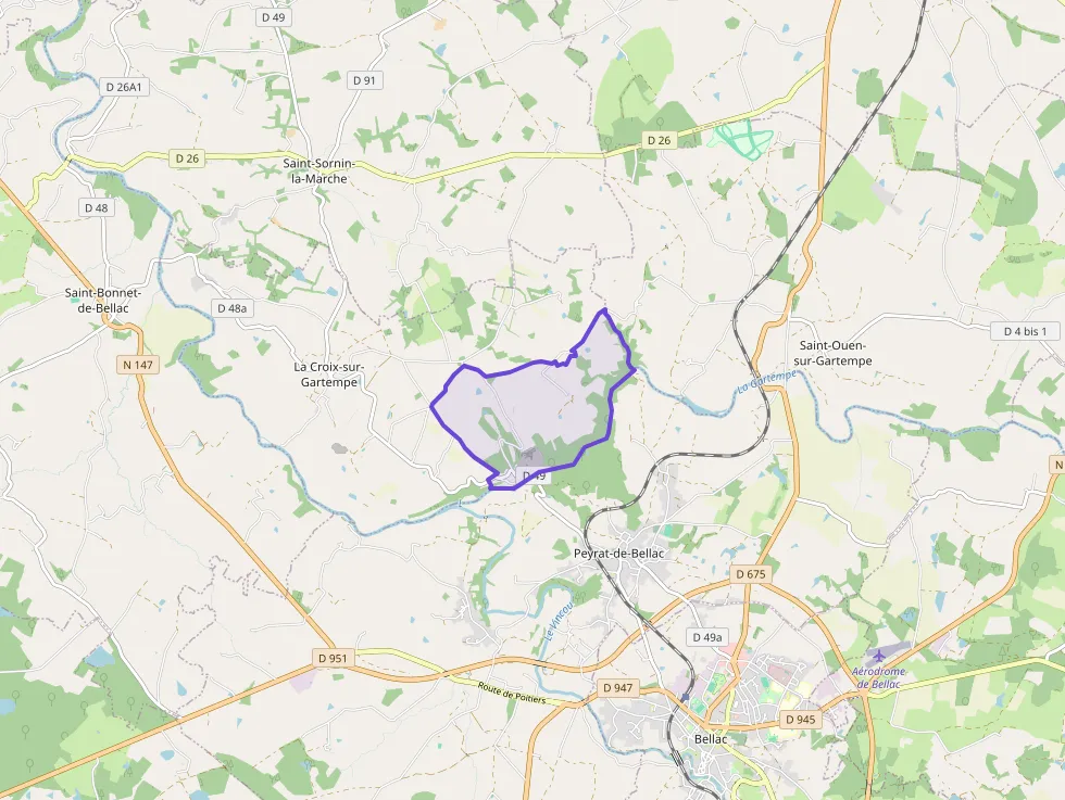 Maison 86 m² 6 pièces à vendre à La Croix-sur-Gartempe