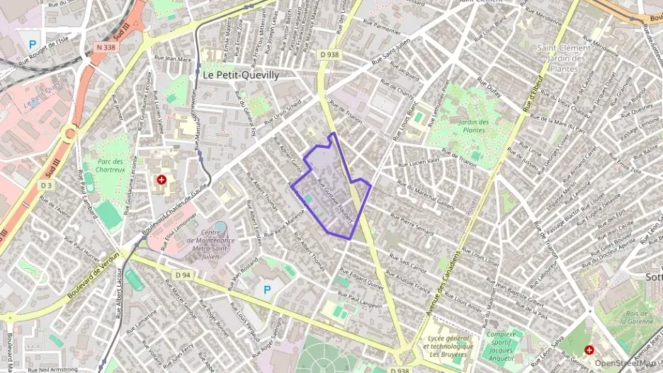 Maison 53 m² trois pièces à vendre à Le Petit-Quevilly
