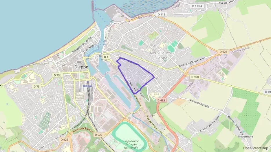 Maison 88 m² cinq pièces à vendre à Dieppe