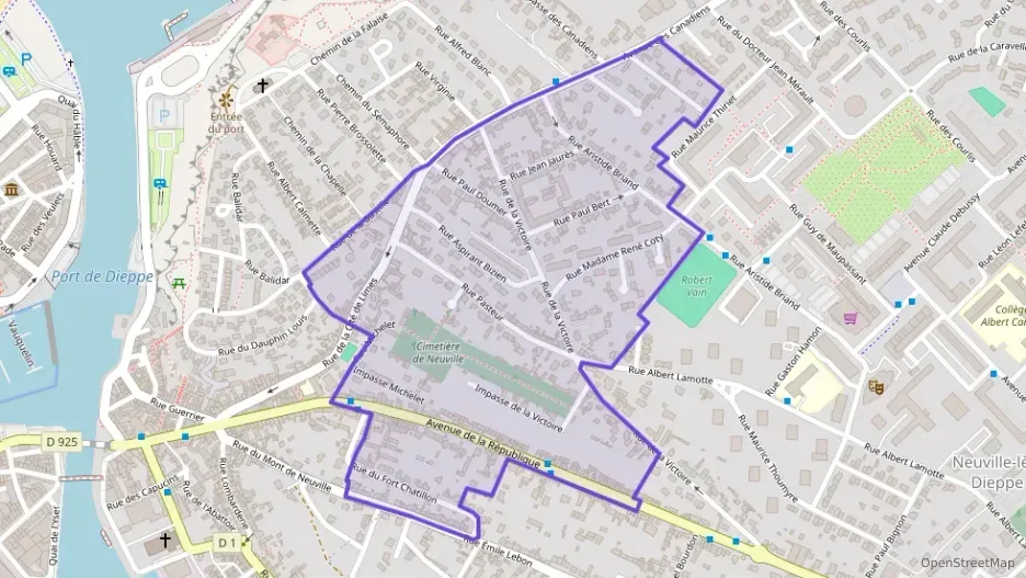 Maison 93 m² quatre pièces à vendre à Dieppe