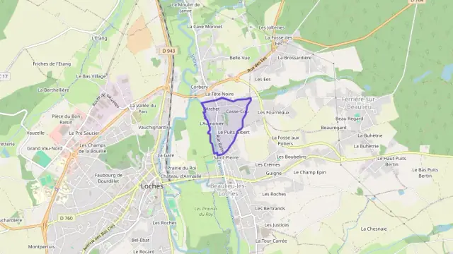 Maison 77 m² 6 pièces à vendre à Beaulieu-lès-Loches