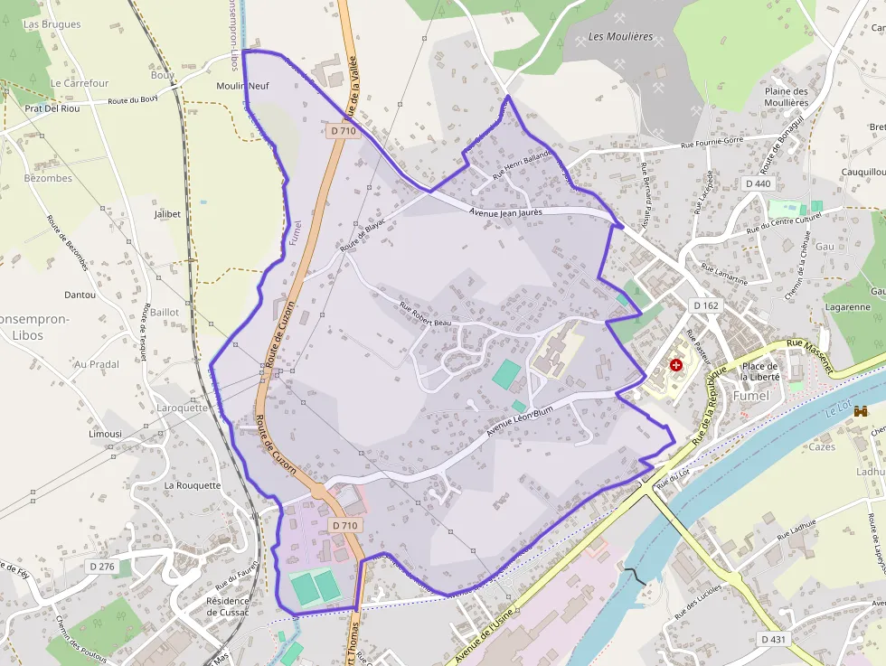 Maison 107 m² quatre pièces à vendre à Fumel