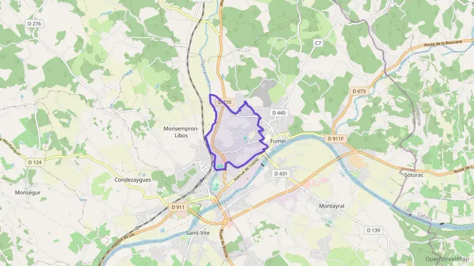 Maison 107 m² quatre pièces à vendre à Fumel Maison 107 m² quatre pièces à vendre à Fumel