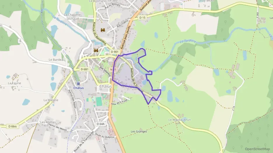 Maison 64 m² cinq pièces à vendre à Châlus