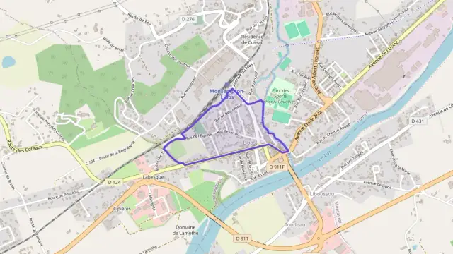 Maison 87 m² quatre pièces à vendre à Monsempron-Libos