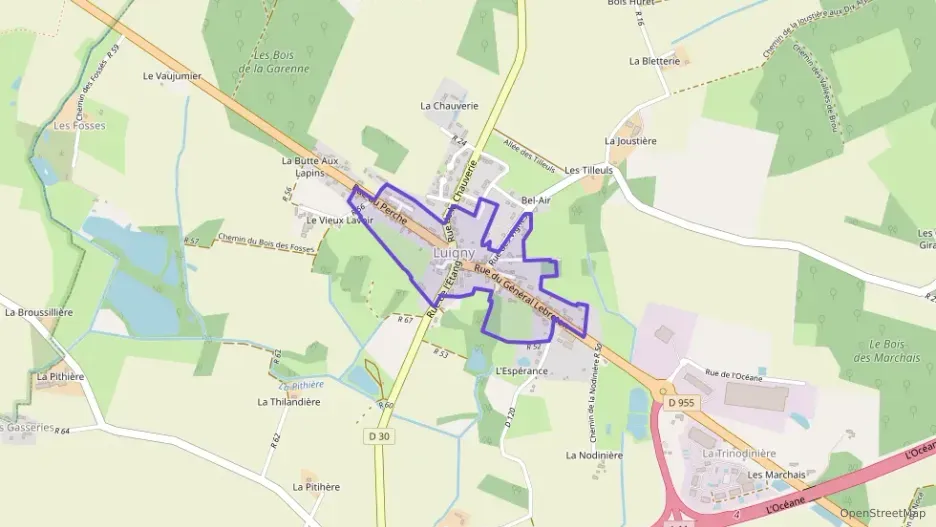 Maison 100 m² trois pièces à vendre à Luigny Maison 100 m² trois pièces à vendre à Luigny