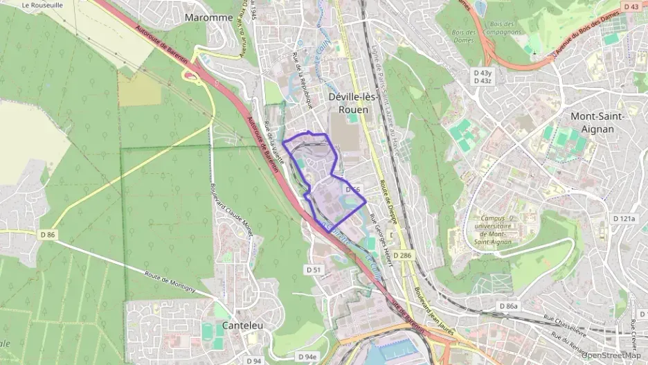 Maison 108 m² cinq pièces à vendre à Déville-lès-Rouen