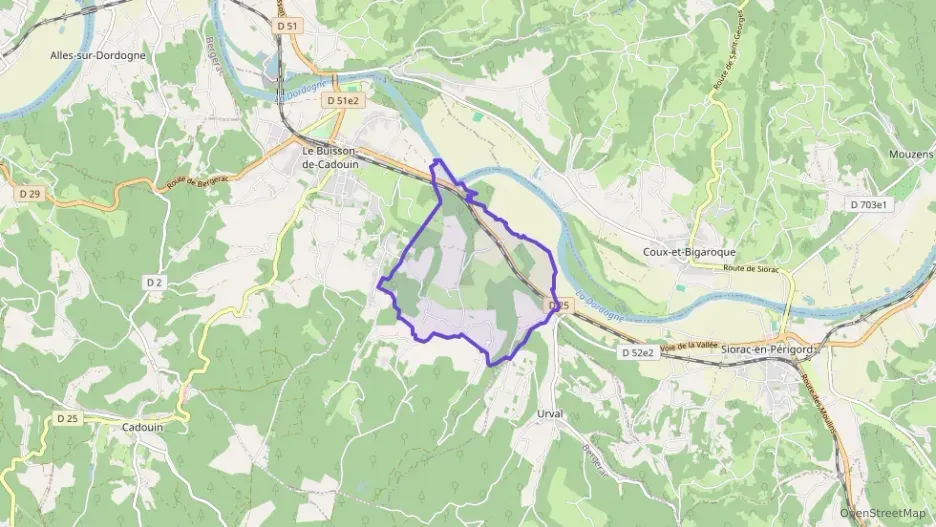 Maison 60 m² trois pièces à vendre à Le Buisson-de-Cadouin