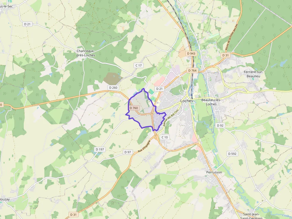 Maison 83 m² quatre pièces à vendre à Loches