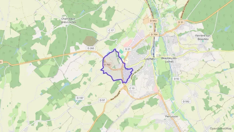 Maison 83 m² quatre pièces à vendre à Loches