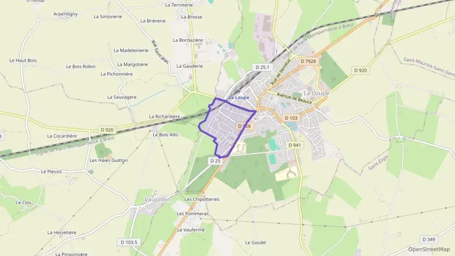 Maison 66 m² quatre pièces à vendre à La Loupe
