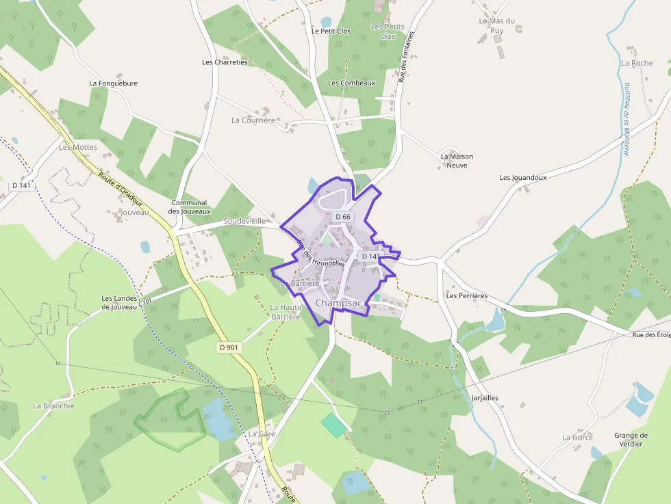 Maison 89 m² quatre pièces à vendre à Champsac