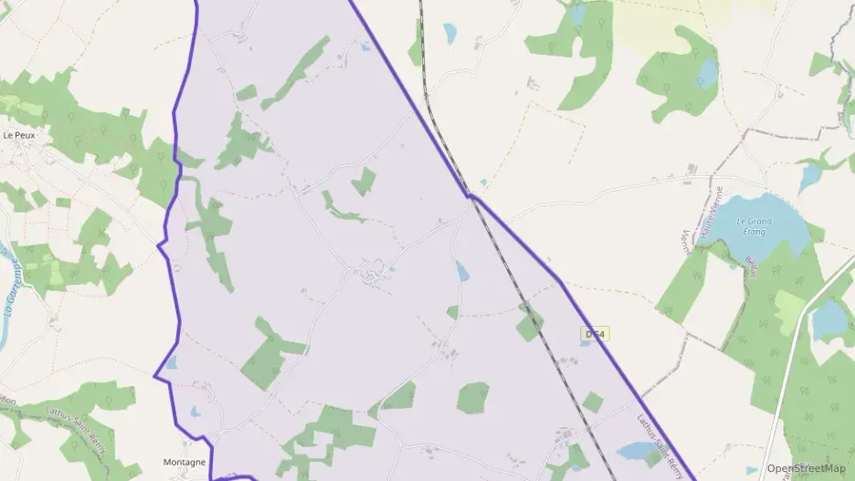 Maison 73 m² trois pièces à vendre à Lathus-Saint-Rémy Maison 73 m² trois pièces à vendre à Lathus-Saint-Rémy