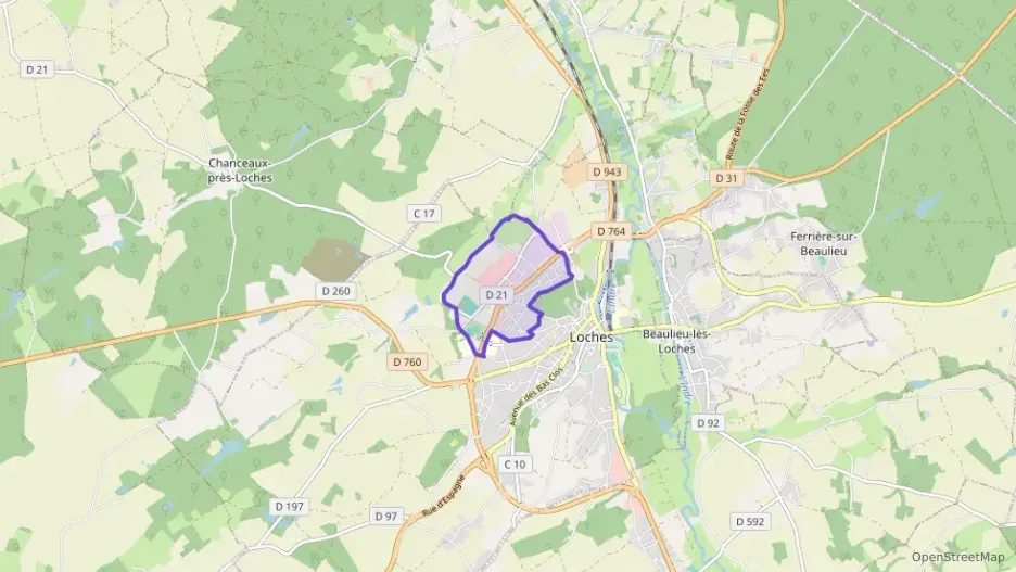 Maison 171 m² quatre pièces à vendre à Loches