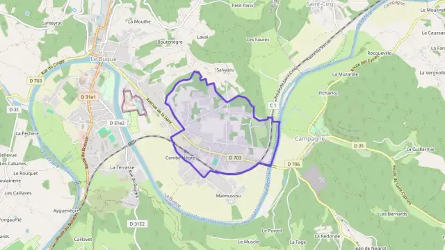 Maison 91 m² trois pièces à vendre à Le Bugue