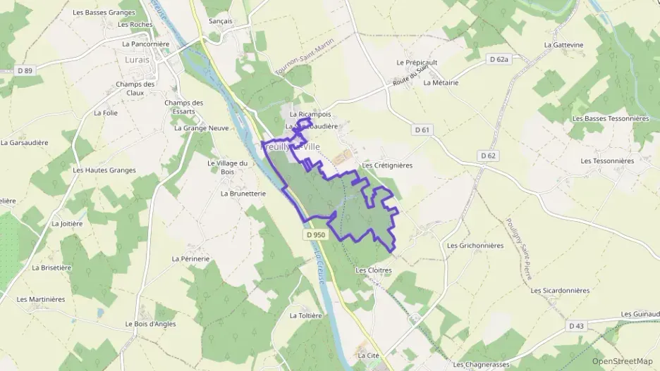 Maison 101 m² deux pieces à vendre à Preuilly-la-Ville Maison 101 m² deux pieces à vendre à Preuilly-la-Ville