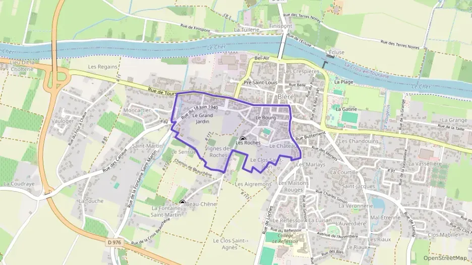 Maison 80 m² quatre pièces à vendre à Bléré