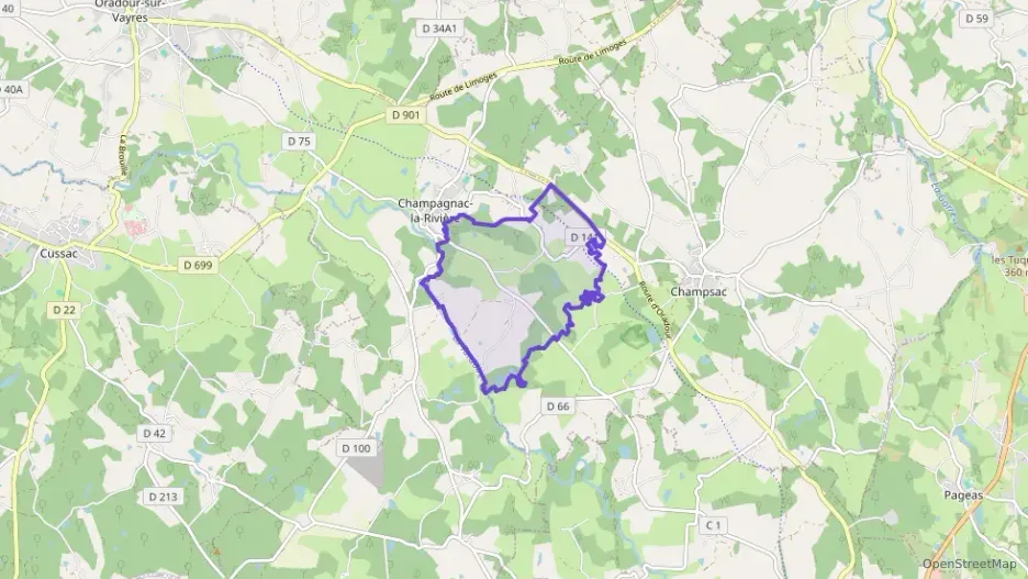 Maison 80 m² trois pièces à vendre à Champagnac-la-Rivière Maison 80 m² trois pièces à vendre à Champagnac-la-Rivière