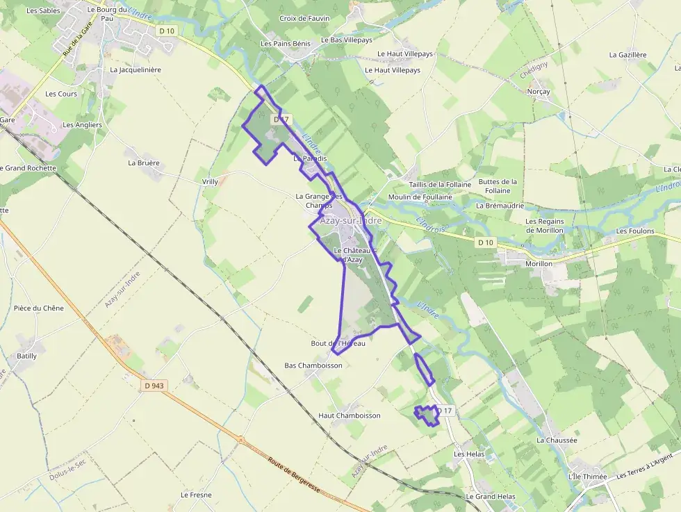 Maison 113 m² quatre pièces à vendre à Azay-sur-Indre