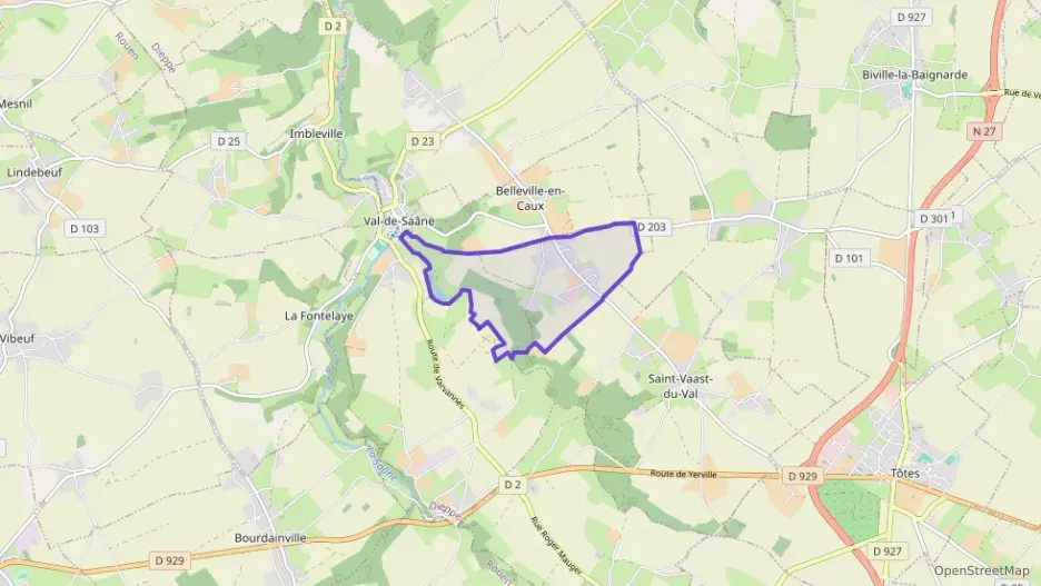 Maison 96 m² cinq pièces à vendre à Belleville-en-Caux