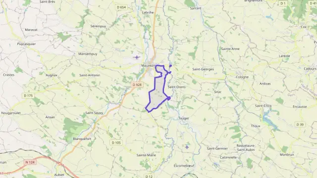 Maison 130 m² quatre pièces à vendre à Mauvezin