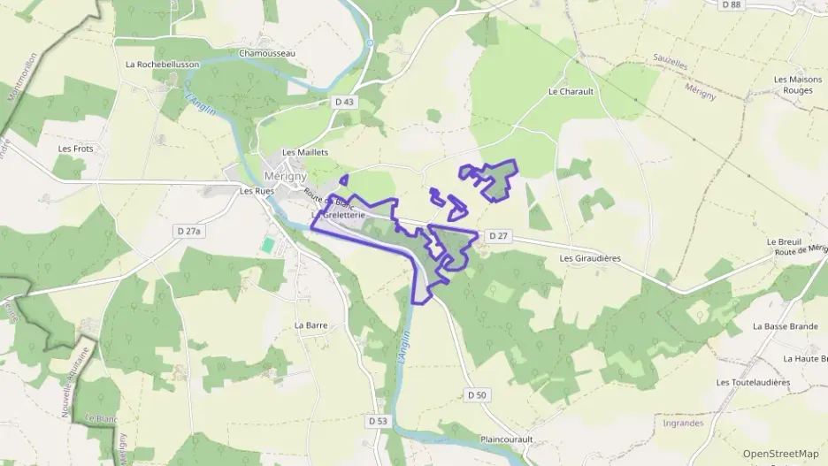 Maison 100 m² six pièces à vendre à Mérigny Maison 100 m² six pièces à vendre à Mérigny